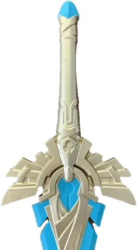 Vista 5 de Espada de cosplay de Halloween para Skyward Wolf's Blade Gravestone PU espuma armas regalos de cumpleaños Hoja Skyward