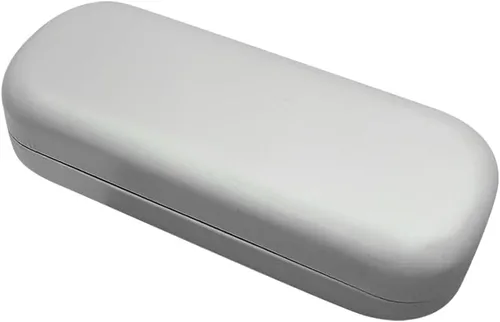 Vista 4 de Funda de cuero PU para gafas de sol, funda rígida para gafas de sol, ligera, portátil, estuche para gafas de viaje, fundas protectoras para gafas