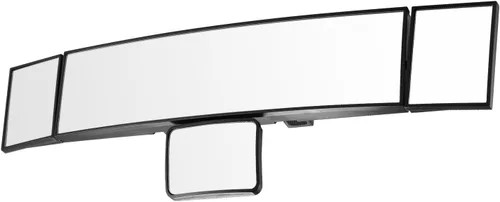 Vista 7 de SINGARO Espejos retrovisores interiores, accesorios universales de 10 pulgadas, gran angular para reducir el punto ciego de manera eficaz