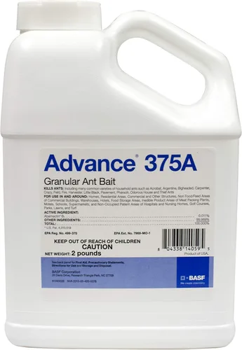 Vista 2 de Advance 375A Cebo para hormigas seleccionado en gránulos, exterminador y veneno de hormigas, de 8 onzas