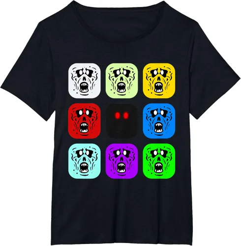 Vista 65 de Camiseta Zombie Rush Zombies Negro