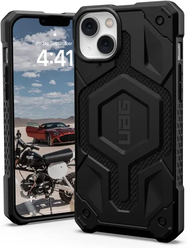 Vista 9 de Urban Armor Gear UAG-IPH22LB-PMS-BK - Funda resistente a los impactos para iPhone 14 Pro Max (6.7), color negro
