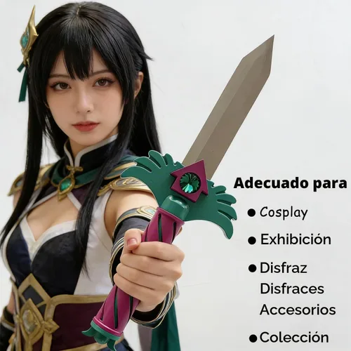 Vista 3 de Accesorio de cosplay de 12.2 pulgadas para colección, exhibición, accesorio de disfraz
