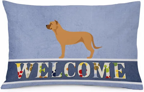 Vista 110 de Caroline's Treasures BB8334PILLOWCASE AIDI Atlas Mountain Dog - Funda de almohada estándar, color azul, ligera, súper suave, de fácil cuidado
