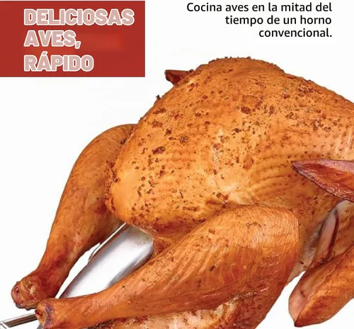 Vista 5 de Camp Chef, Sante Series soporte para asar pavo con infusionador para interior y exterior TKYC