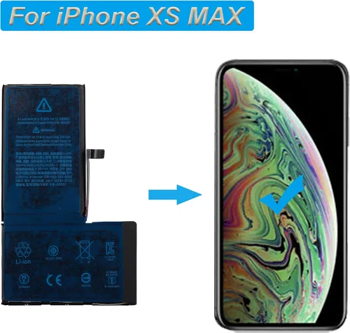 Vista 5 de Batería de repuesto 616-00507 compatible con iPhone Xs MAX A1921 A2014 A2101 A2103 ith Tools