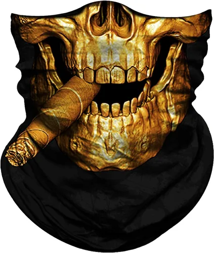 Vista 45 de Obacle Bandana máscara facial cuello polaina tubo máscara hombres mujeres para protección solar contra el polvo