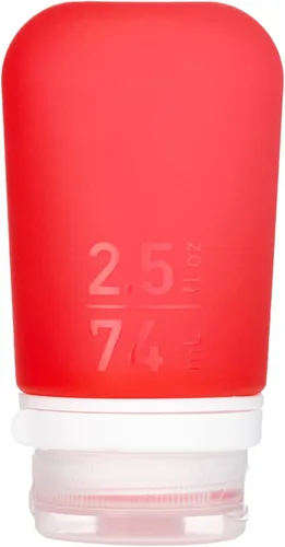 Vista 23 de Humangear GoToob, pequeño padre, Agua (Aqua)), HG3161 Refillable & Leak-Proof Silicone Travel Size Bottles with Locking Cap for Toiletries