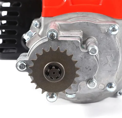 Vista 9 de CNCEST Motor completo de 2 tiempos de 49 CC, arranque de motor de un solo cilindro refrigerado por aire, perfecto para bicicletas de bolsillo