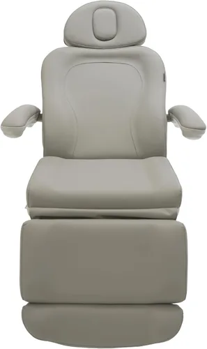 Vista 2 de SKINACT Palma - Mesa de tratamiento médico eléctrico de 4 motores y silla facial con giratorio, altura ajustable, respaldo, inclinación del asiento