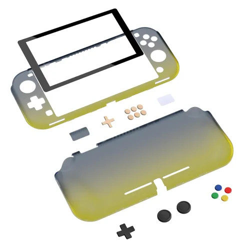 Vista 95 de PlayVital ZealProtect Protective Case for Nintendo Switch Lite, Ergomomic Grip Hard Cover - Durable Shock-absorbent Shock-Absorption Anti-Scratch