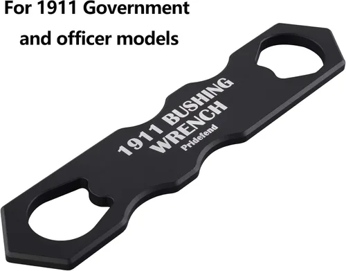 Vista 3 de Pridefend Llave multifuncional para 1911, 1911 herramienta de aluminio para limpieza, llave deportiva de acero de uso múltiple