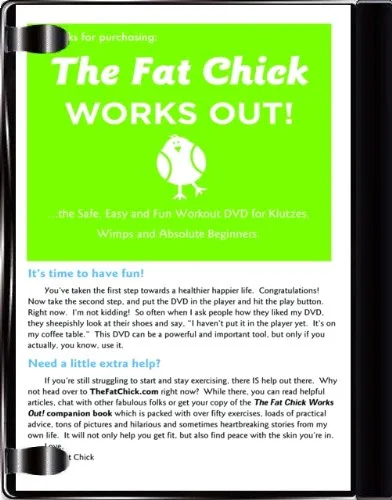 Vista 4 de The Fat Chick Works Out! A Safe, Easy and FUN workout for Klutzes, Wimps, and Absolute Beginners.