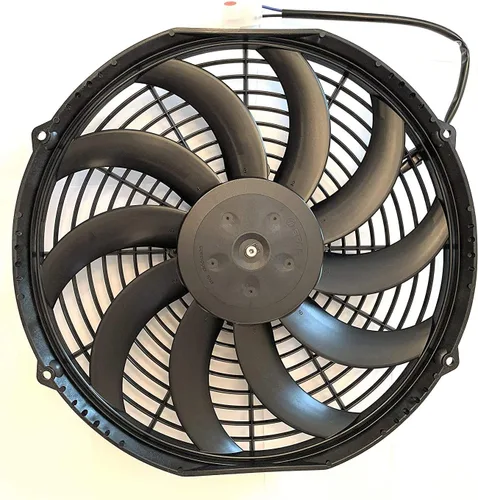 Vista 2 de SPAL 30101522 - Extractor de ventilador de 12 pulgadas, cuchillas curvas VA10-AP50/C-61A Paquete de 2