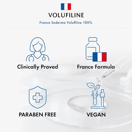 Vista 7 de TOSOWOONG Volufiline Serum, 100% France Sederma Volufiline Concentrado para rellenar, reafirmar la piel, piel de refuerzo y cristal, brillo