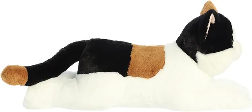 Vista 3 de Aurora Adorable animal de peluche Super Flopsie Esmeralda – Facilidad lúdica – Compañeros atemporales – Blanco 27 pulgadas