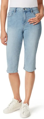 Vista 8 de Gloria Vanderbilt Pantalón corto Amanda Skimmer Petite para mujer Topo