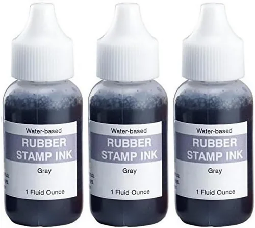 Vista 13 de Infusion Botellas de repuesto de tinta de sellos, 1 onza, paquete de 3, color negro