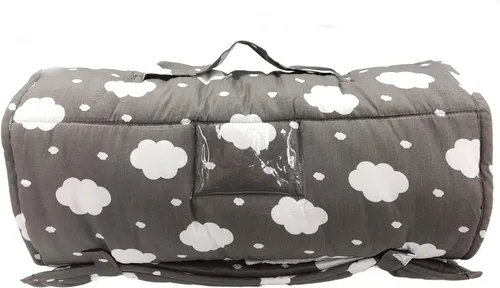 Vista 7 de NapCure Tapete para siesta para niños pequeños con almohada y manta de minky, tapetes enrollados suaves para niños y niñas, ligera, guardería, Nube