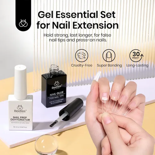 Vista 2 de Beetles - Kit de deshidratador de uñas de gel 9 en 1 para uñas acrílicas