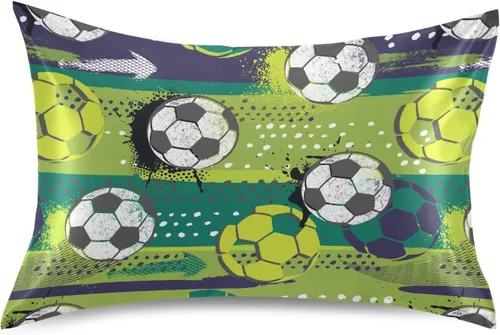 Vista 25 de Fundas de almohada de seda con estampado negro de camión monstruo para cabello y piel, suave, transpirable, suave, refrescante, funda de almohada