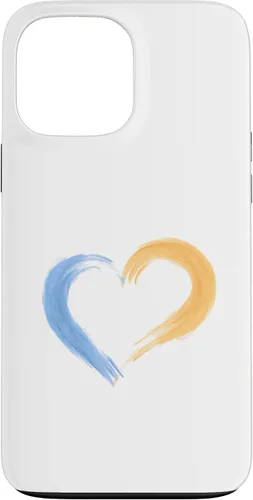 Vista 24 de Ukraine Heart Case for iPhone 16
