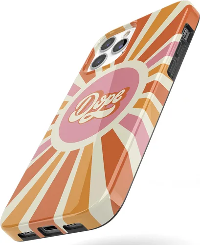 Vista 7 de Casely Funda para iPhone 11 Pro Max You're Dope Bloque de color retro Diseño clásico ultra delgado