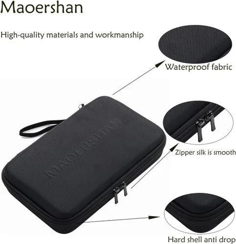 Vista 3 de Estuche Duro EVA para INNOVA 6030P/5610 Escáner OBD2 Lector de Código ABS - Luz de Comprobación del Motor - Herramienta de Diagnóstico y Exploración