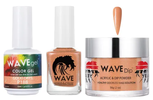 Vista 165 de WAVEGEL - Juego de gel de remojo, laca de uñas y polvo acrílico a juego - Colección Simplicity - #P109 Blizzard