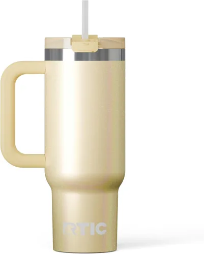 Vista 37 de RTIC Vaso Tumbler de Viaje por Carretera de 30 oz con Doble Pared Revestido de Cerámica Aislado Taza Portátil de Café de Viaje de Acero Inoxidable