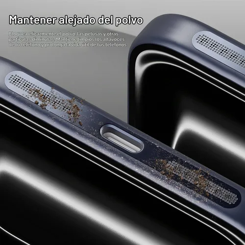 Vista 2 de 10 fundas para altavoz de iPhone compatibles con iPhone 17 Pro Max (17Max), malla de altavoz, cubierta antipolvo para bocina, iPhone 17 Pro Max