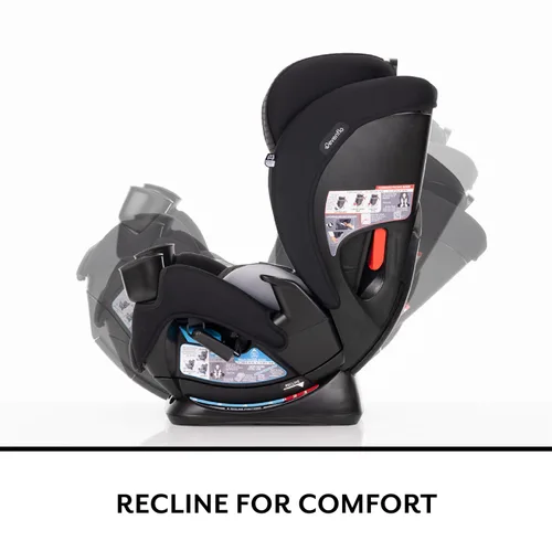 Vista 4 de Evenflo All4Stages - Asiento convertible delgado 4 en 1 para automóvil (gris balduino)