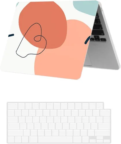 Vista 23 de Carcasa compatible con MacBook Air 2024-2023 de 15 pulgadas, modelo A3114 A2941 con chip M3/M2 y pantalla de retina líquida, carcasa rígida