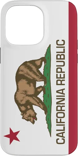 Vista 21 de Funda con la bandera de California para iPhone 17