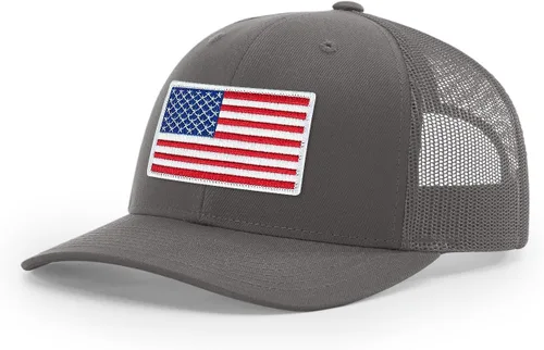 Vista 171 de Joe's USA Richardson 112 - Gorras de camionero con parche gráfico personalizado - Gorras estructuradas de cinco y seis paneles Richardson Premium