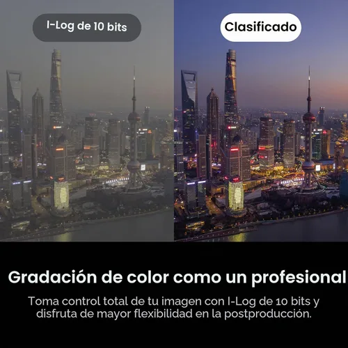 Vista 9 de Insta360 Luna Ultra Creator Bundle - Cámara de vlogging de 8K con lentes Leica duales, zoom de 12 ×, sensor de 1 pulgada, pantalla táctil negro