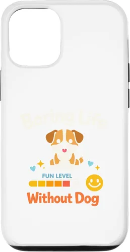 Vista 28 de Boring Life Without Dog Funny for Man Woman Kids Case for iPhone 16