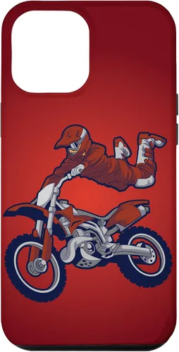 Vista 7 de iPhone 12 mini Motocross caso