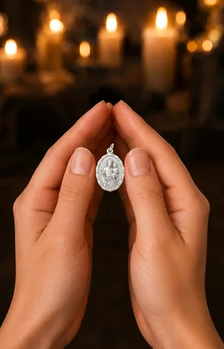 Vista 7 de MEDALLA DE SAN JOSÉ (MARIO DE LA SANTA VIRGEN MARÍA) - 100% HECHO EN ITALIA