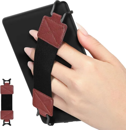Vista 18 de MoKo Correa de mano de seguridad para tablet Kindle eReaderFire de 6 a 8 pulgadas, Kindle/Kobo/Voyaga/Lenovo/Sony E-Book Tablet, correa de mano