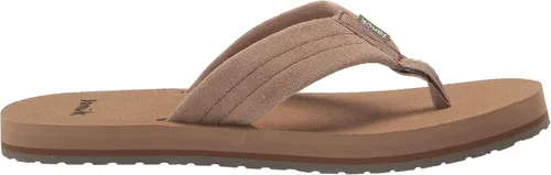Vista 6 de Sanuk Beer Cozy Stacker - Sandalias de ante para hombre