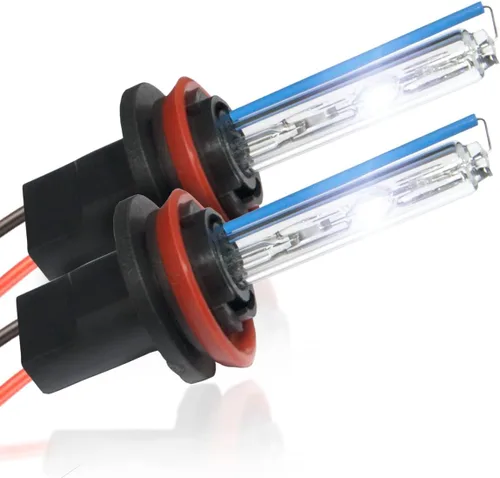 Vista 13 de Bombillas de repuesto HID Xenon AC - H1 10000K - Azul oscuro (1 par)