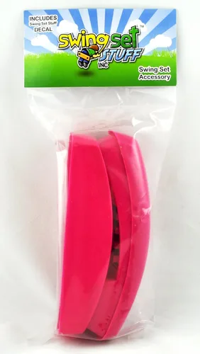 Vista 2 de Columpio para teléfono con logotipo SSS, color rosa
