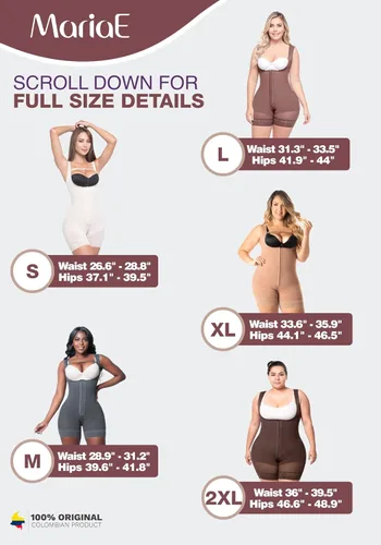 Vista 3 de Faja colombiana MARIAE FU100 Faja corta con control de abdomen Fajas Colombianas Moldeadoras Levanta Cola para Vestidos