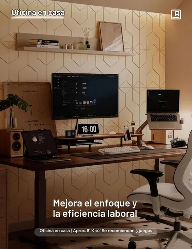 Vista 3 de Paneles acústicos, paneles de pared acústicos autoadhesivos, 12 piezas Chevron Peak - Blanco pálido
