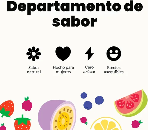 Vista 7 de Wellah Creatina para mujer (Blue Hawaii) 50 porciones, 0.11 onzas por porción Con diente de león y extracto de arándano