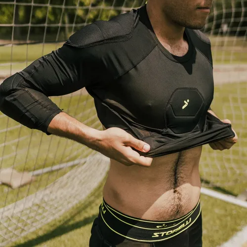 Vista 2 de Storelli BodyShield Portero 34 - Camiseta de fútbol de compresión ligera
