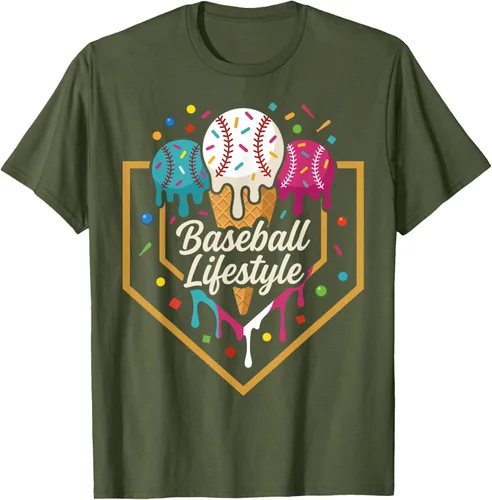 Vista 90 de Baseball Life Style Camiseta