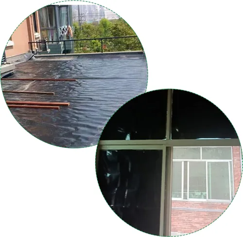 Vista 5 de (R) Rollo de láminas de plástico negro para granja, barrera de vapor de polietileno resistente, 6 mil, 10 pies x 25 pies
