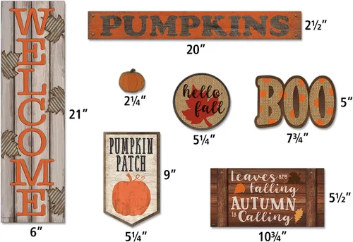 Vista 6 de Teacher Created Resources Home Sweet Classroom Happy Fall Mini tablón de anuncios (TCR8734)